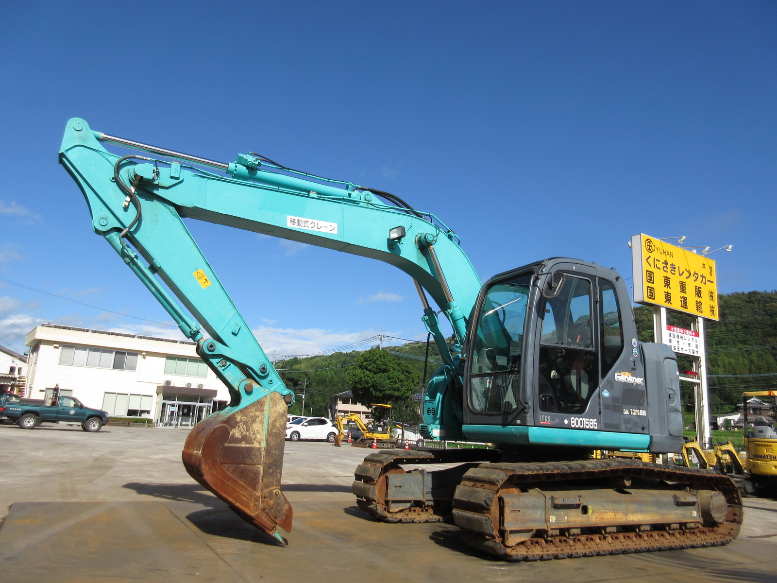 Used Construction Machine used  Excavator 0.4-0.5m3 SK135SR-2 Photos