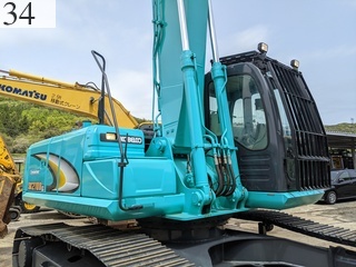 中古建設機械 中古 コベルコ建機 KOBELCO 解体機 ロングフロント・ハイリフト SK210DLC-8