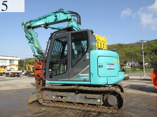 中古建設機械 中古 コベルコ建機 KOBELCO 解体機 ロングフロント・ハイリフト SK75SRD-3E