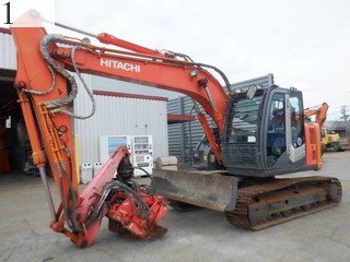 Used Construction Machine Used HITACHI HITACHI Forestry excavators Processor ZX135US-3