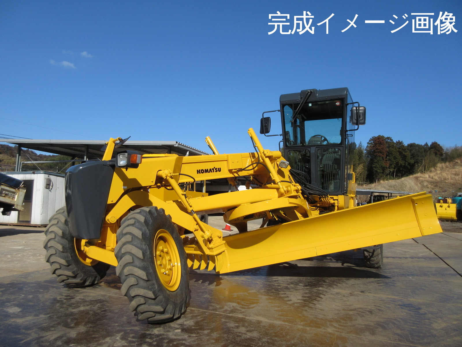 Used Construction Machine used  Grader Articulated frame GD405A-3 Photos