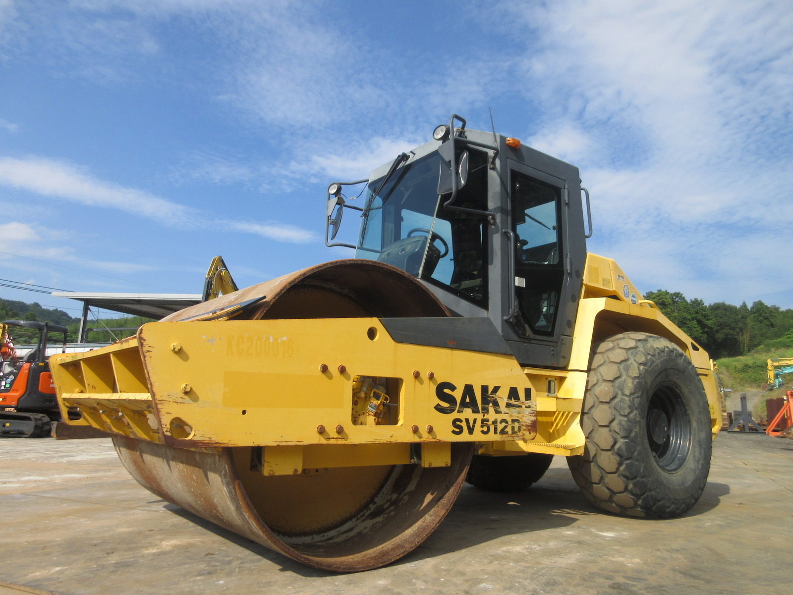 Used Construction Machine used  Roller Vibration rollers for earthwork SV512D-1 Photos
