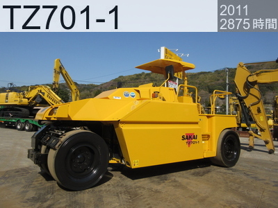 中古建設機械 中古 Array ローラー タイヤローラー TZ701-1 #30600, 2011年式 2875時間