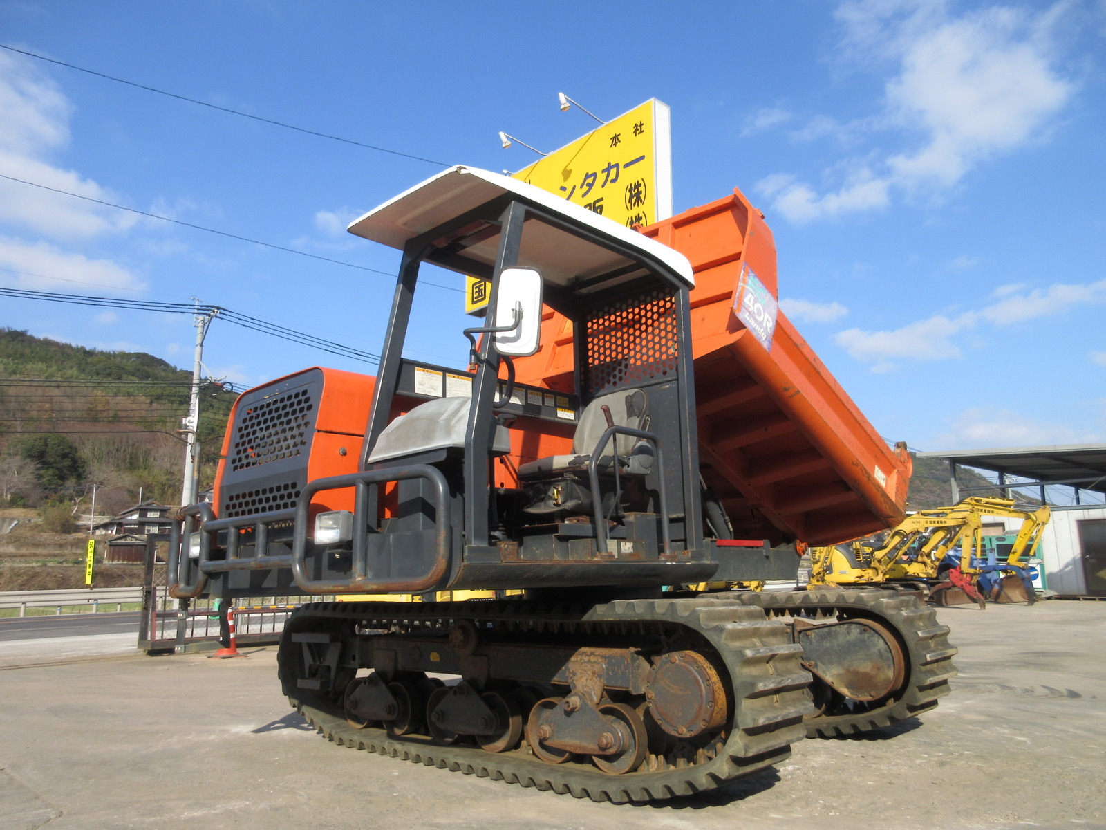 Used Construction Machine Used HITACHI HITACHI Crawler carrier Crawler Dump Rotating EG40R-C