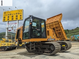 中古建設機械 中古 諸岡 MOROOKA クローラ・キャリア クルクルキャリア・全旋回キャリアダンプ MST-1500VDR