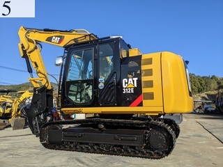 中古建設機械 中古 キャタピラー CAT 解体機 バックホー解体仕様 312E