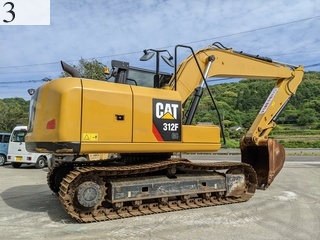 中古建設機械 中古 キャタピラー CAT 油圧ショベル・バックホー ０．４－０．５立米 312FGC