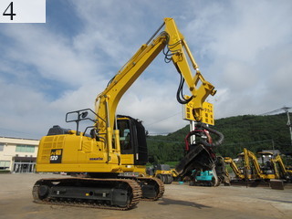 Used Construction Machine Used KOMATSU KOMATSU Forestry excavators Harvester PC120-11