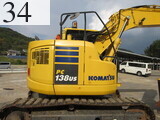 中古建設機械 中古 コマツ KOMATSU 油圧ショベル・バックホー ０．４－０．５立米 PC138US-10