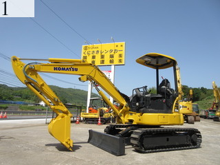 中古建設機械 中古 コマツ KOMATSU 油圧ショベル・バックホー ０．１立米以下 PC35MR-5