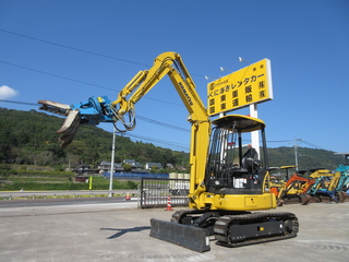 Used Construction Machine Used KOMATSU Excavator ~0.1m3 PC35MR-5 Photos