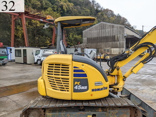 中古建設機械 中古 コマツ KOMATSU 油圧ショベル・バックホー ０．２－０．３立米 PC45MR-5