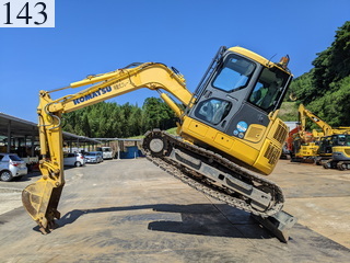 中古建設機械 中古 コマツ KOMATSU 油圧ショベル・バックホー ０．２－０．３立米 PC78US-10