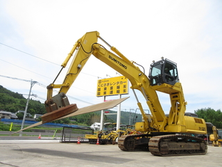 Used Construction Machine Used SUMITOMO Material Handling / Recycling excavators Magnet SH330LC-3B Photos