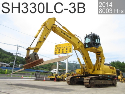 Used Construction Machine Used SUMITOMO Material Handling / Recycling excavators Magnet SH330LC-3B #LM6323, 2014Year 8003Hours