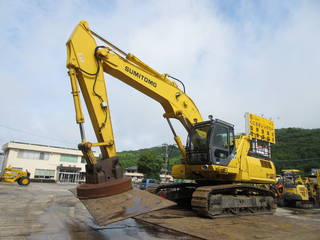 Used Construction Machine Used SUMITOMO Material Handling / Recycling excavators Magnet SH330LC-3B Photos