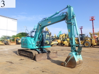 中古建設機械 中古 コベルコ建機 KOBELCO 油圧ショベル・バックホー ０．４－０．５立米 SK135SR-3