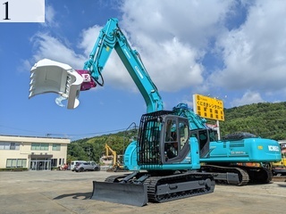 Used Construction Machine Used KOBELCO KOBELCO Forestry excavators Feller Buncher Zaurus Robo SK135SR-3