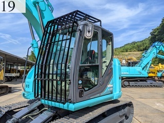 中古建設機械 中古 コベルコ建機 KOBELCO 林業機械 フェラーバンチャザウルスロボ SK135SR-3