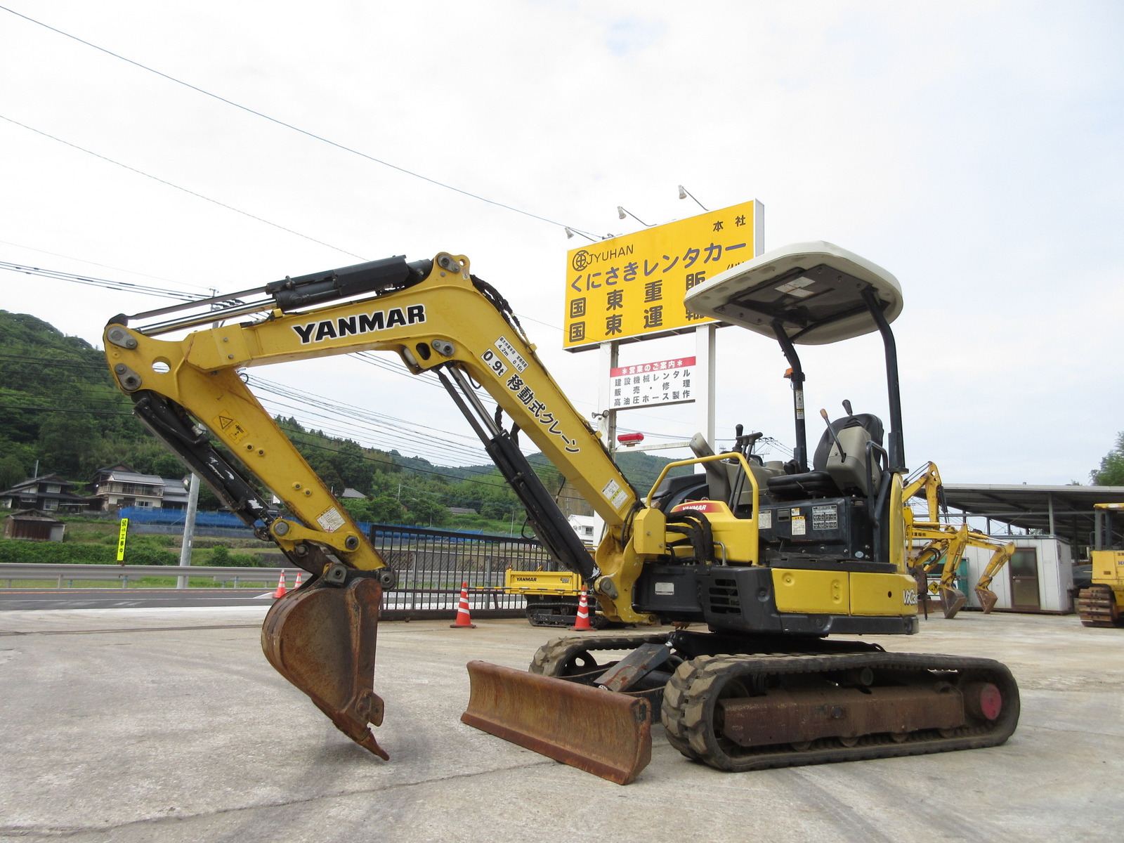 Used Construction Machine Used YANMAR YANMAR Excavator 0.2-0.3m3 ViO30-6