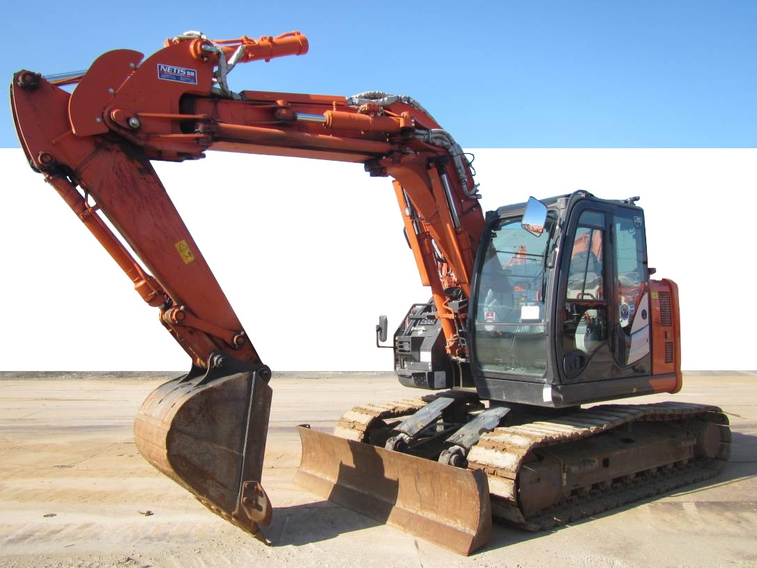 Used Construction Machine Used HITACHI Excavator 0.4-0.5m3 ZX135USOS-6 Photos