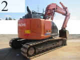 中古建設機械 中古 日立建機 HITACHI 油圧ショベル・バックホー ０．４－０．５立米 ZX135USOS-6