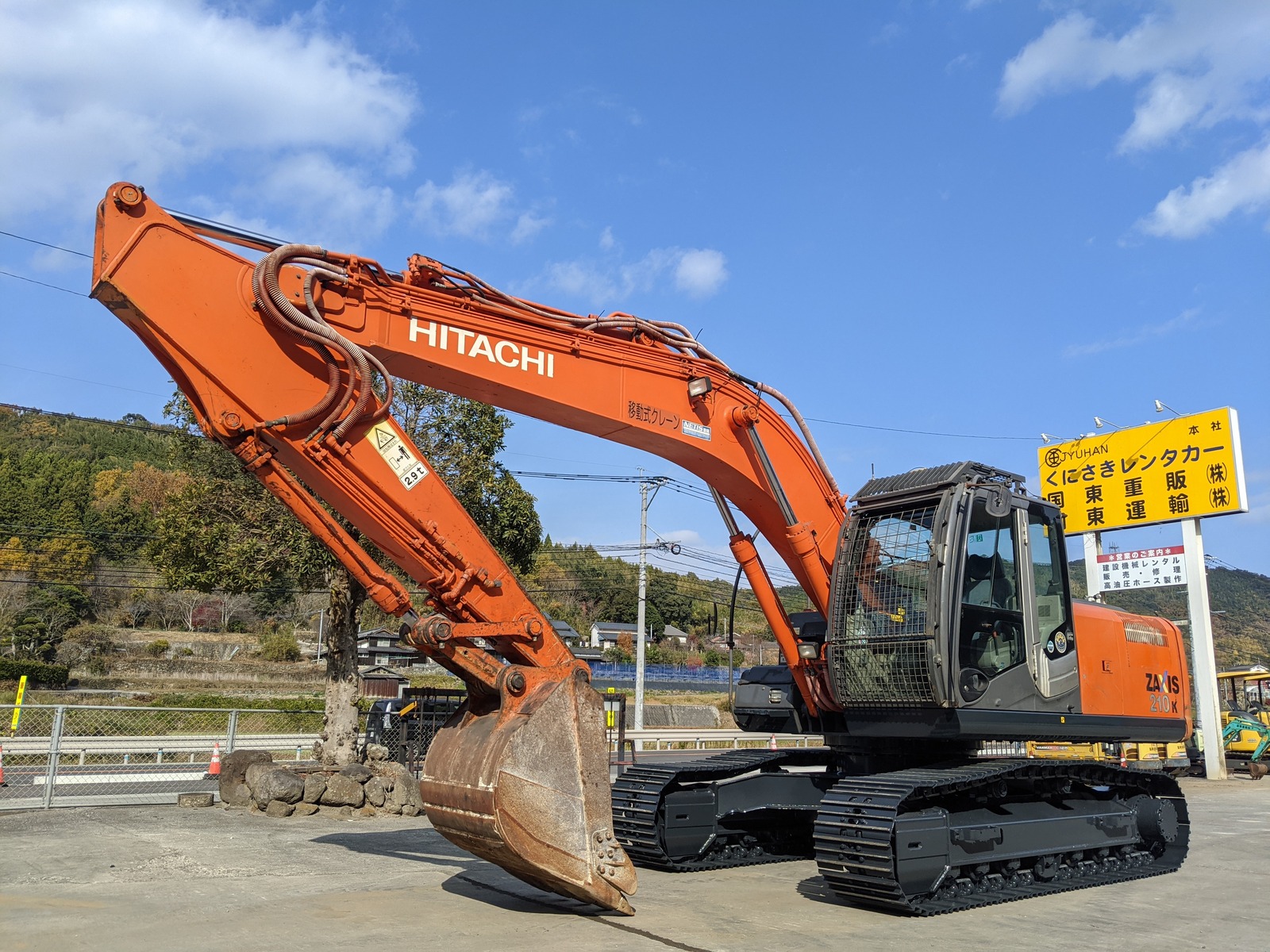 Used Construction Machine Used HITACHI Demolition excavators Demolition backhoe ZX210K-3 Photos