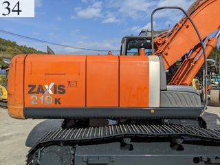 中古建設機械 中古 日立建機 HITACHI 解体機 バックホー解体仕様 ZX210K-3