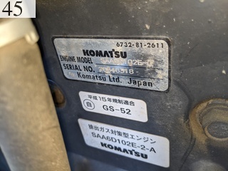 Used Construction Machine Used KOMATSU KOMATSU Grader Articulated frame GD405A-3E0