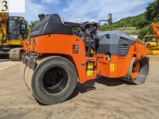 中古建設機械 中古 日立建機 HITACHI ローラー 舗装用振動ローラー ZC50C-5