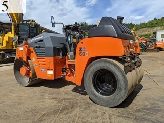 中古建設機械 中古 日立建機 HITACHI ローラー 舗装用振動ローラー ZC50C-5