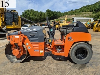 中古建設機械 中古 日立建機 HITACHI ローラー 舗装用振動ローラー ZC50C-5