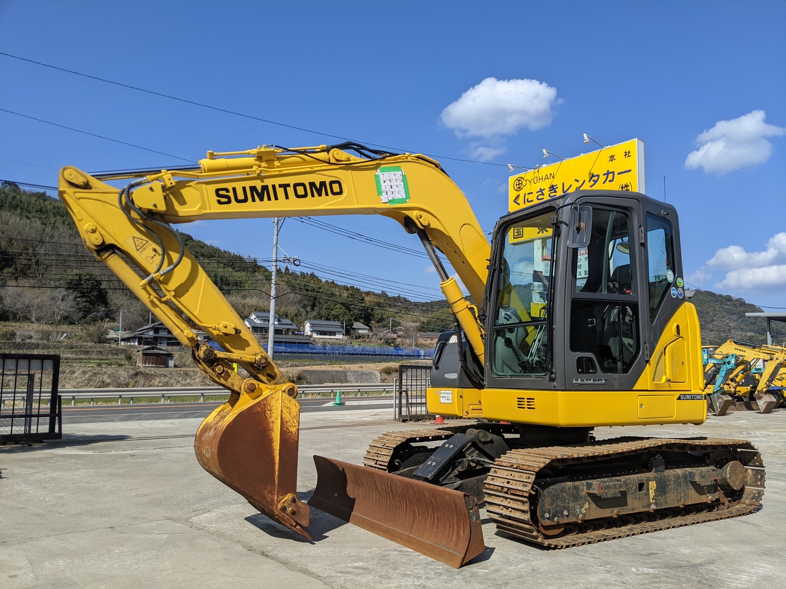 Used Construction Machine Used SUMITOMO Excavator 0.2-0.3m3 SH75X-6A Photos