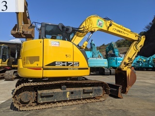 Used Construction Machine Used SUMITOMO SUMITOMO Excavator 0.2-0.3m3 SH75X-6A