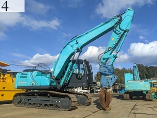 Used Construction Machine Used KOBELCO KOBELCO Material Handling / Recycling excavators Grapple SK210DLC-10