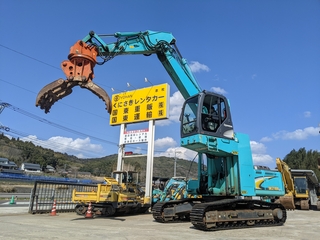 Used Construction Machine Used  Material Handling / Recycling excavators Magnet SK210DLC-8 Photos