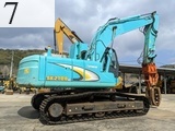 Used Construction Machine Used   Material Handling / Recycling excavators Magnet SK210DLC-8