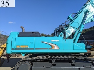 中古建設機械 中古 コベルコ建機 KOBELCO 解体機 ロングフロント・ハイリフト SK480DLC-8