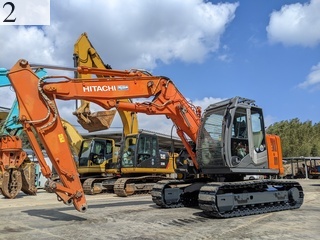 中古建設機械 中古 日立建機 HITACHI 解体機 ロングフロント・ハイリフト ZX135USK-3