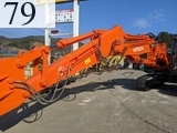Used Construction Machine Used HITACHI HITACHI Demolition excavators Long front ZX135USK-3