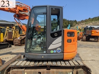 中古建設機械 中古 日立建機 HITACHI 油圧ショベル・バックホー ０．２－０．３立米 ZX75UR-5B