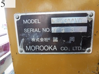 中古建設機械 中古 諸岡 MOROOKA 林業機械 フォワーダ・クローラ キャリア MST-800VDL