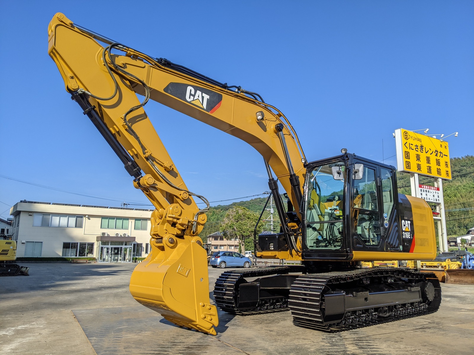 Used Construction Machine Used CAT Demolition excavators Demolition backhoe 316EL Photos