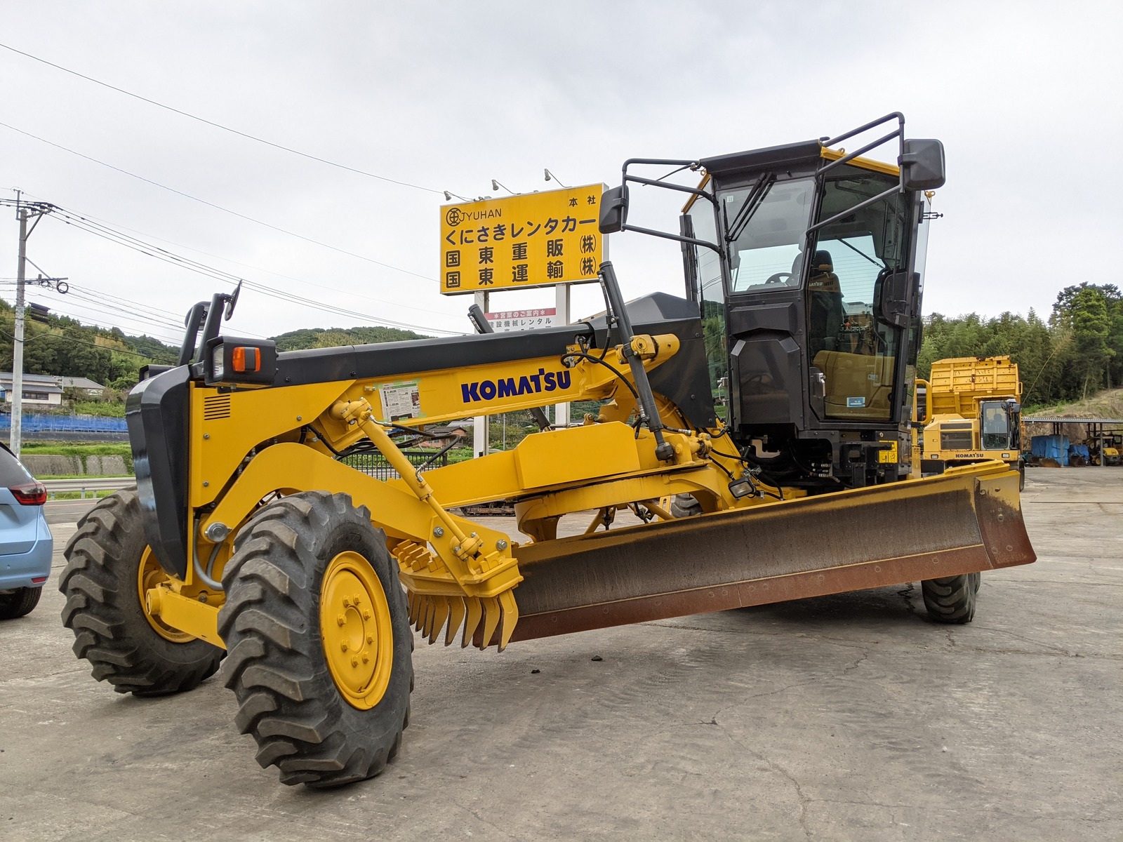 Used Construction Machine Used KOMATSU KOMATSU Grader Articulated frame GD405-7