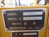 中古建設機械 中古 諸岡 MOROOKA クローラ・キャリア クルクルキャリア・全旋回キャリアダンプ MST-200VDR