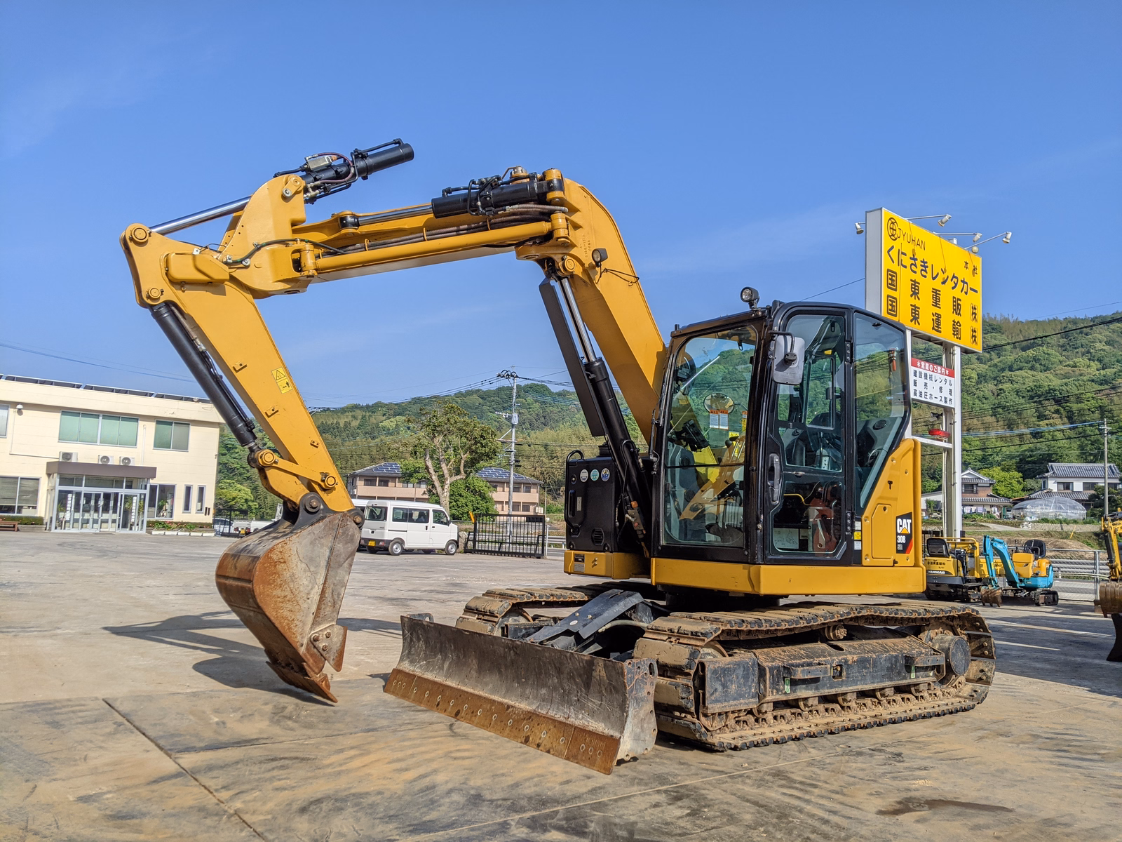 Used Construction Machine Used CAT Excavator 0.2-0.3m3 308SR Photos