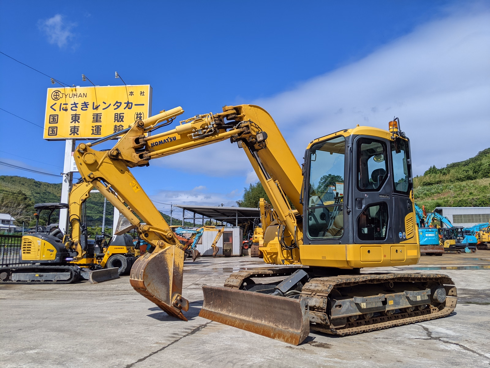 Used Construction Machine Used KOMATSU Excavator 0.2-0.3m3 PC78UU-10 Photos
