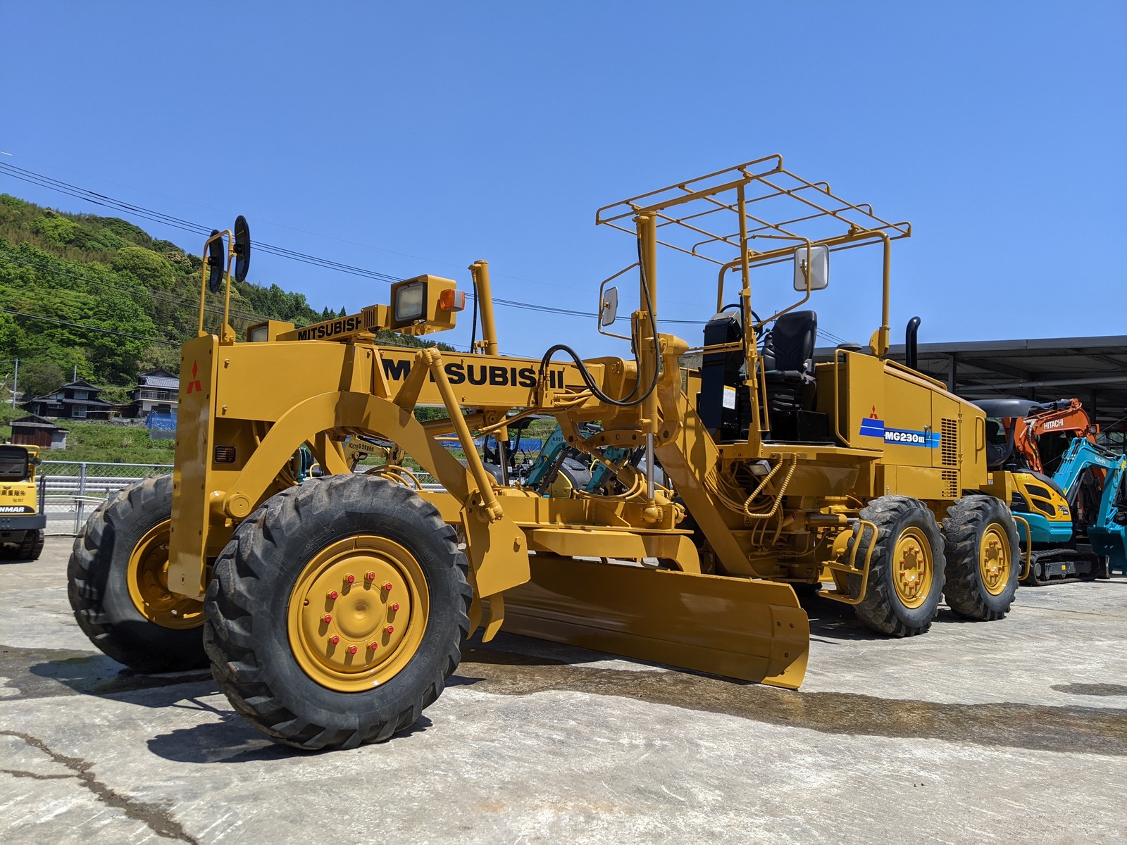 Used Construction Machine Used MITSUBISHI MITSUBISHI Grader Articulated frame MG230III