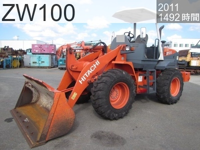 中古建設機械 中古 日立建機 ホイール・ローダ １．０立米以上 ZW100 #S59-00367, 2011年式 1492時間
