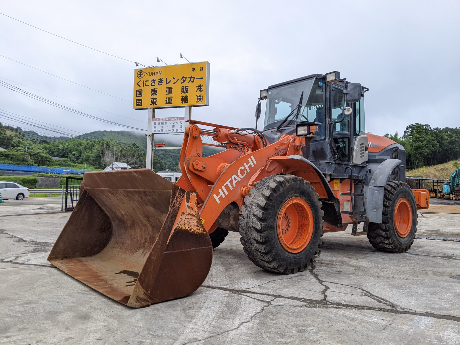 中古建設機械 中古 日立建機 ホイール・ローダ １．０立米以上 ZW140-5B 写真